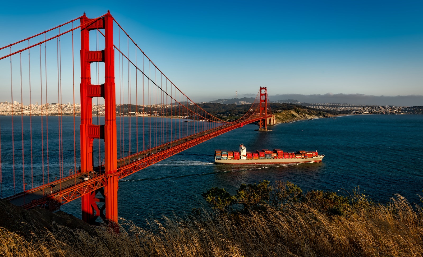 San Francisco'nun Simgesi Golden Gate Köprüsü